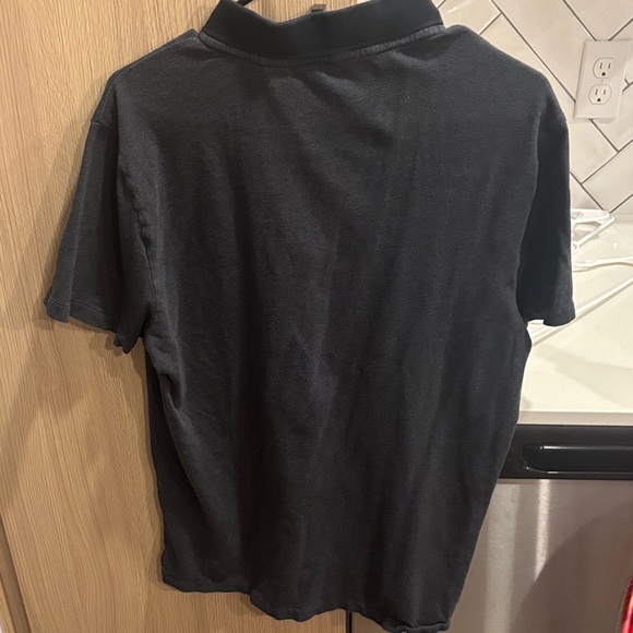 Calvin Klein Men's Dark Gray Polo Shirt - Picture 2 of 4